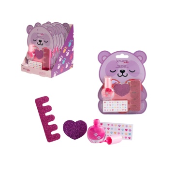 Set pentru unghii Xplote Fun Nail Art Cute Panda [5106] - Img 2