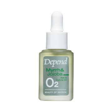 Ulei pentru cuticule si unghii cu smirna si jojoba Depend O2, 11 ml [8662/8532] - Img 2