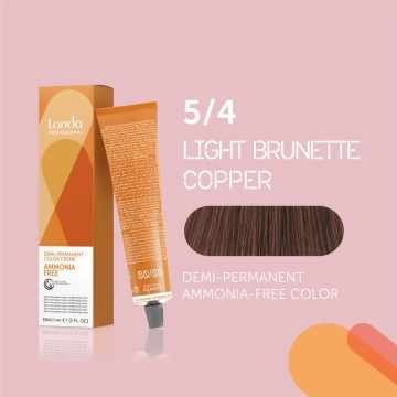 Vopsea de par demipermanenta fara amoniac Londa Professional, 5/4, 60 ml
