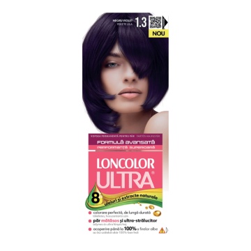 Vopsea de par Loncolor Ultra 1,3 Negru Violet