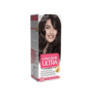 Vopsea de par Loncolor Ultra 4 Castaniu Mediu - Img 2