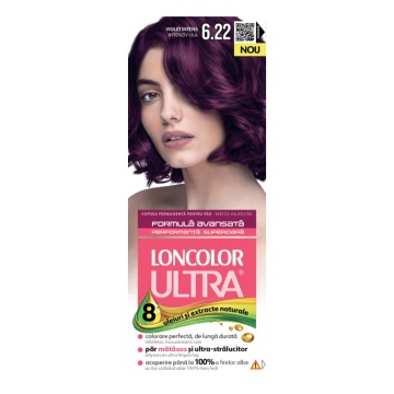 Vopsea de par Loncolor Ultra 6,22 Violet Intens
