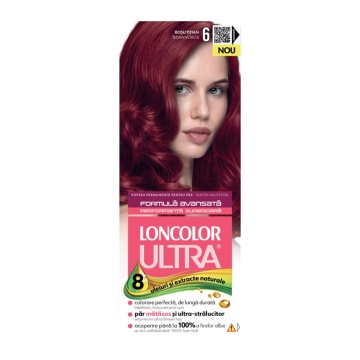 Vopsea de par Loncolor Ultra 6 Rosu Titian