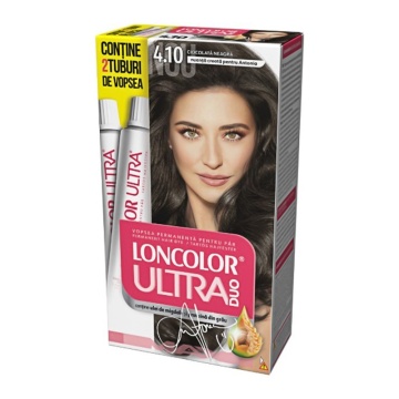 Vopsea de par Loncolor Ultra Max 4,10 Ciocolata Neagra