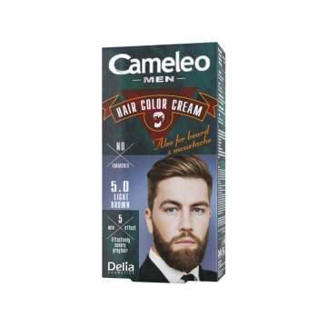 Vopsea de par pentru barbati Cameleo 5,0 Light Brown [5853]