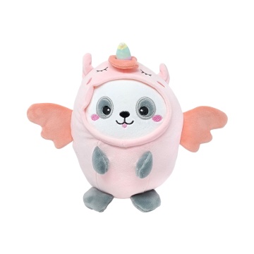 Vyapara Jucarie Plus Funny Animal Dragon Roz si Gri 20Cm Pt005 [2480]