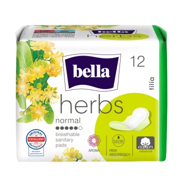 Absorbante cu flori de tei Bella Herbs, 12 bucati [1191/3549]