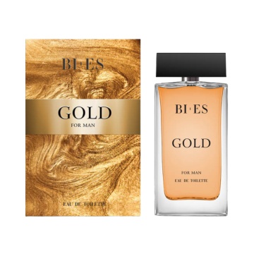 Apa de toaleta pentru barbati Bi-Es Gold 90 ml [2402]