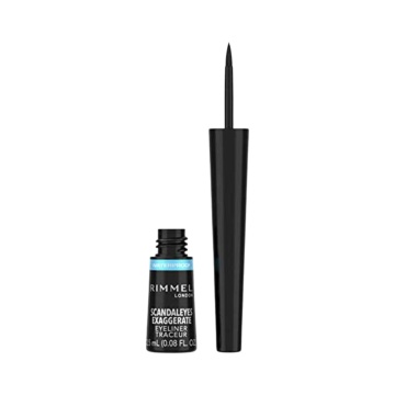 Creion contur ochi Rimmel London Eyeliner Scandaleyes Exag Black waterproof [3032]