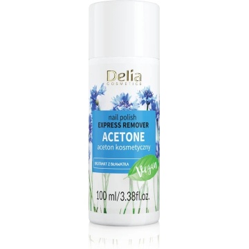 Delia Dizolvant 100% Acetona, Vegan, 100 ml [6505]