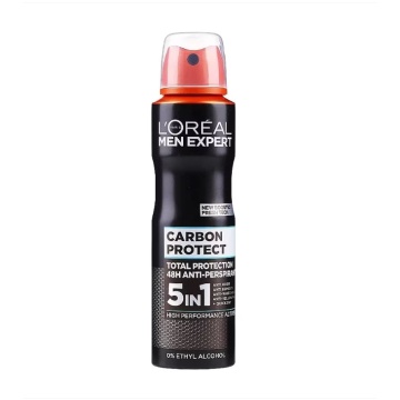 Deodorant antiperspirant 48h L'Oreal Men Expert Carbon Protect 5 in 1, 250 ml [7460]