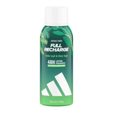 Deodorant spray Adidas Vibes Full Recharge, 150 ml [4346]