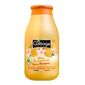 Gel de dus cu aroma de miere si frangipani Cottage, 250 ml [2910]