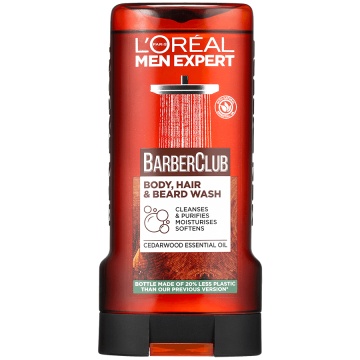 Gel de dus Loreal Expert Barber Club pentru barbati, 300 ml [5721]