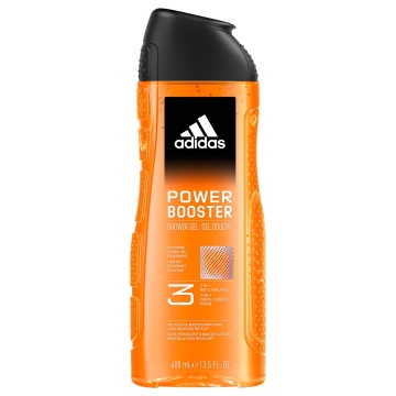 Gel de dus pentru barbati Adidas Power Booster, 400 ml [9536]