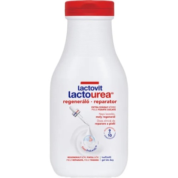 Gel de dus reparator Lactovit Lactourea, 300 ml [1554]