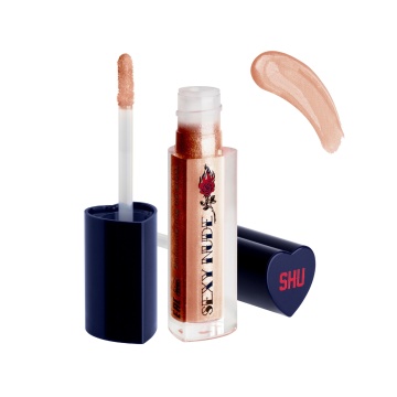Gloss luciu buze SHU Shimmering Sexy Nude 448 Sparkling Cacao [4870]