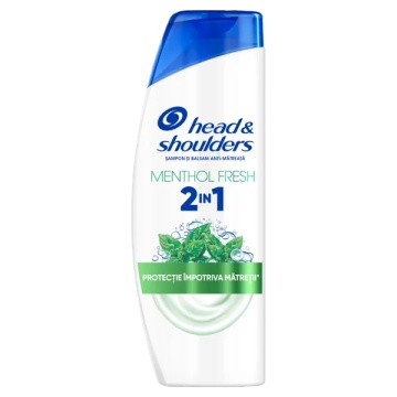 Head&Shoulders Șampon 2în1 Menthol fresh, 200ml [3367]