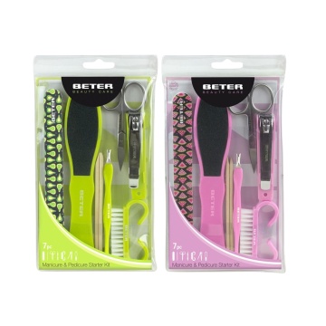 Kit Starter pentru manichiura si pedichiura cu 7 piese Beter [0017]