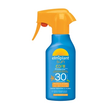 Lotiune spray pentru protectie solara copii SPF30 Elmiplant Sun, 200 ml [7716]