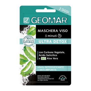 Mască detoxifiantă pentru față Bio Geomar, 15 ml, 2 x 7,5 ml [1078]