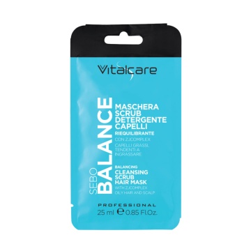 Masca, exfoliant si curatare par 3in1 Vitalcare Sebo Balance la plic, 25 ml [5878]