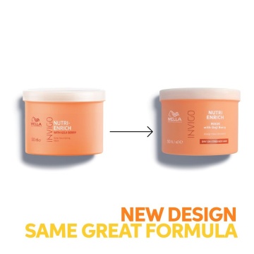 Masca intens nutritiva Invigo Nutri-Enrich pentru par uscat, 500 ml, Wella Professionals - Img 2