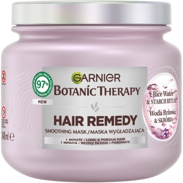 Masca pentru par Botanic Therapy Hair Remedy Rice Water, 340 ml [1630]