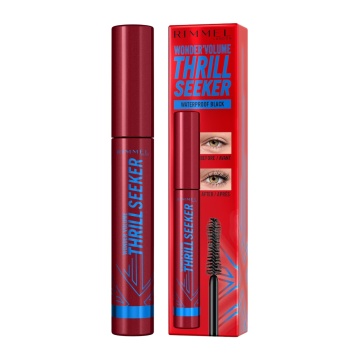 Mascara Rimmel London Thrill Seeker Black waterproof [6328]