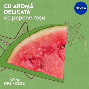 NIVEA Balsam de buze Ariel Watermelon Shine - Ediție Limitată Disney 4.8G [4356] - Img 4