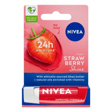 NIVEA Balsam de buze STRAWBERRY 4.8gr [2977]