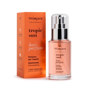 Parfum iluminator pentru păr Vitalcare Professional Tropic Sun cu keratină, 50 ml [9876] - Img 1
