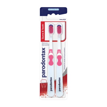 Periuta de dinti Parodontax Gums & Teeth Extra Soft, x2 [9287]