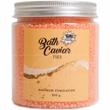 Pokhara Sare de baie Caviar Baie Piersica, 200 g [5532]