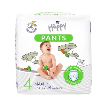 Scutece Happy Pants Nr,4 Maxi, x24 [3328]