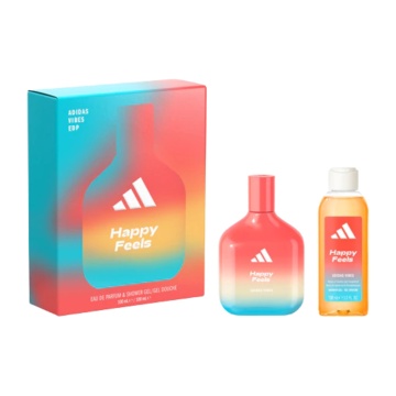 Set cadou Adidas Vibes Happy Feels cu apa de parfum 50 ml si gel de dus 100 ml XS25 [6241]