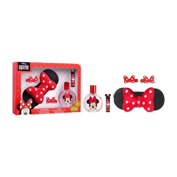 Set cadou Air-Val Minnie cu bentita, clame de par, balsam de buze si apa de toaleta 50 ml [5752]