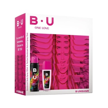 Set cadou Bu One Love Xs24 cu deodorant natural spray 75 ml si deodorant 150 ml [9145]