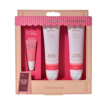 Set cadou ingrijire corp Beter crema de corp, crema de maini si balsam de buze [1042]