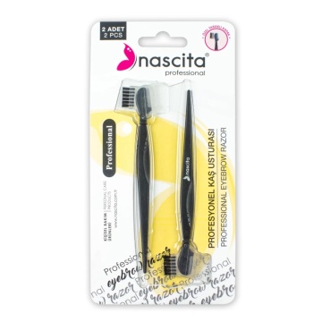Set cadou pentru sprancene cu trimmer si perie Nascita [5570]