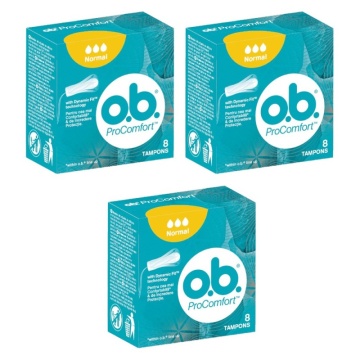 Tampoane OB Procomfort Normal 2 + 1Gr, x8