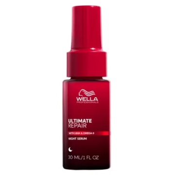 Tratament de noapte pentru par Wella Professionals Ultimate Repair Night Hair Serum de reparare, hidratare si protectie, 30 ml