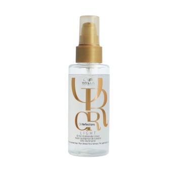 Ulei de stralucire Oil Reflections Light Luminous pentru par fin si normal, 100 ml, Wella Professionals