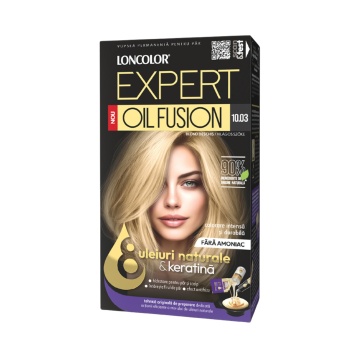 Vopsea de par duo Loncolor Expert Oil Fusion 10,03 Blond deschis [7346]