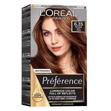 Vopsea de par L'Oreal Paris Preference 6,35 (A3) Chihlimbar