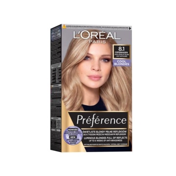 Vopsea de par L'Oreal Paris Preference 8,1 (Wbis) Blond foarte foarte Deschis Cenusiu