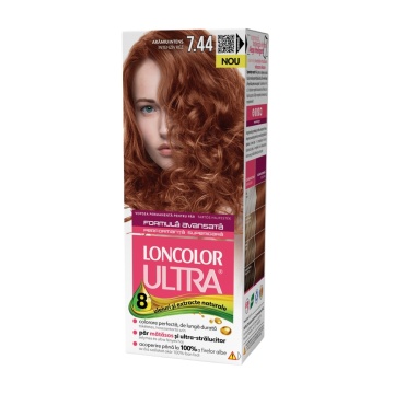 Vopsea de par Loncolor Hempstyle Nou 7,44 Aramiu Intens