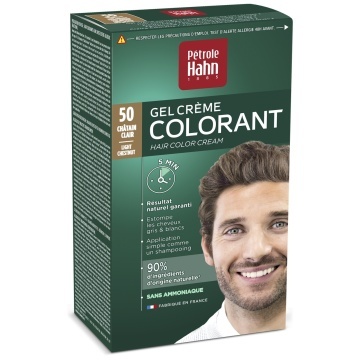 Vopsea de par pentru barbati Petrole Hahn Nr, 50 Light Brown [7899]