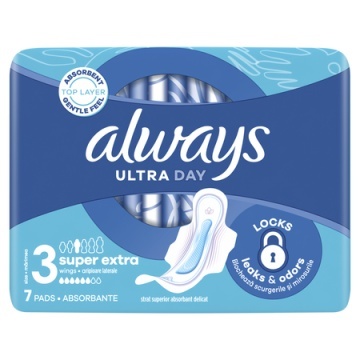 Absorbante Ultra Day&Night, Marimea 3, 7 bucati, Always [2306] - Img 2