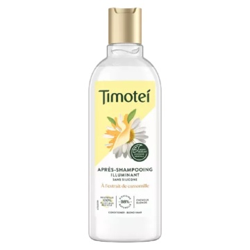 Balsam iluminator de par cu musetel Timotei, 300 ml [6212]